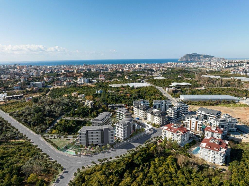 Elegante Apartments und Maisonettes in Oba: Eine neue Vision des Wohnens in Alanya