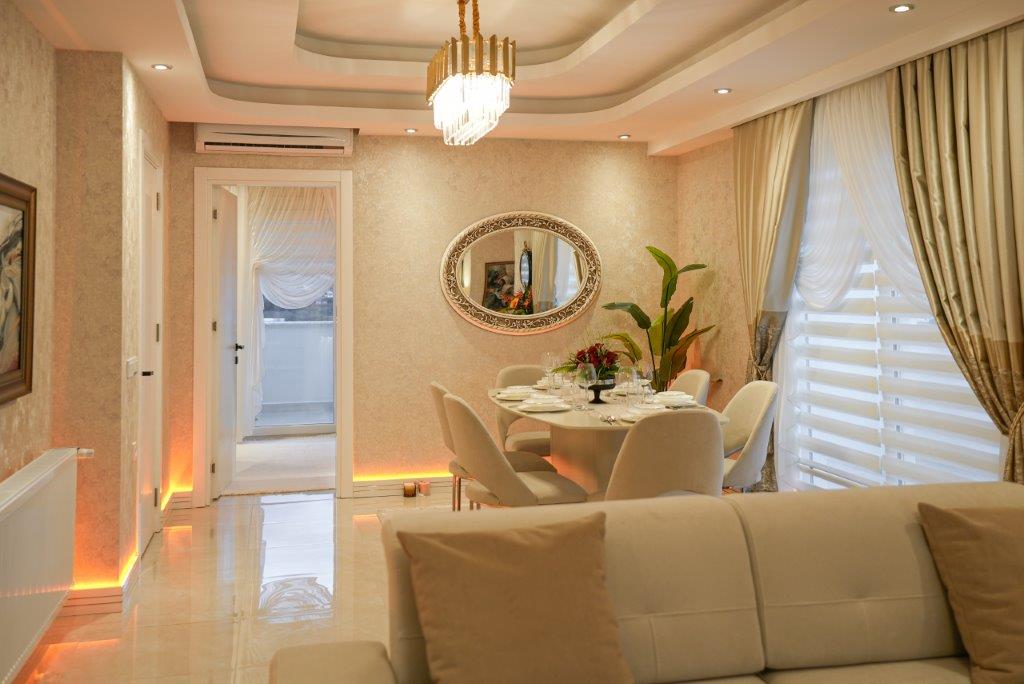 Instapklaar Duplex met Panoramisch Zeezicht in Mahmutlar: Perfect voor Staatsburgerschap