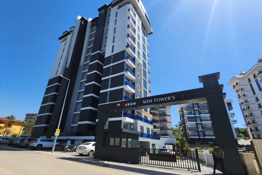 Elegante Apartments und Duplex-Wohnungen in einer neuen Resort-Residenz in Mahmutlar