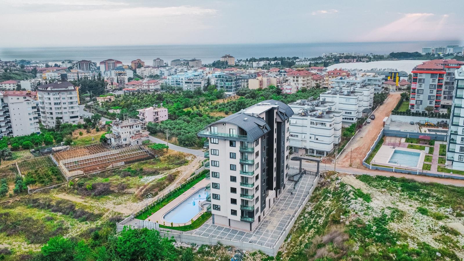 Exclusieve Appartementen met Zeezicht in Avsallar, Alanya