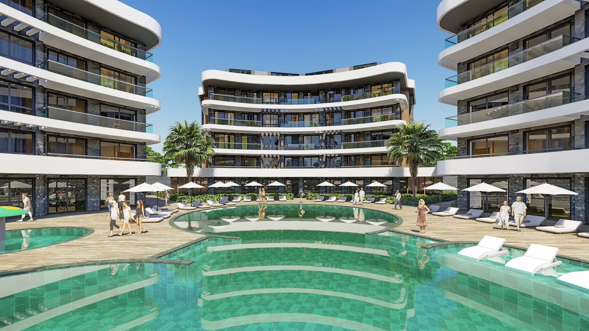 Een Exclusief Toevluchtsoord in Oba: Luxe Appartementen en Duplexwoningen in Alanya