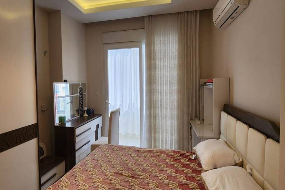 Изысканная меблированная 2-комнатная квартира в Sonas Life Residence, Махмутлар – ваш дом у моря