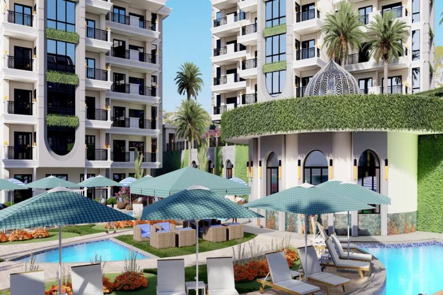 阿兰尼亚Ciplakli豪华公寓与复式住宅：开启尊贵生活新境