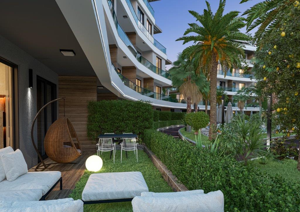 Elegante Apartments und Maisonettes in Oba: Eine neue Vision des Wohnens in Alanya