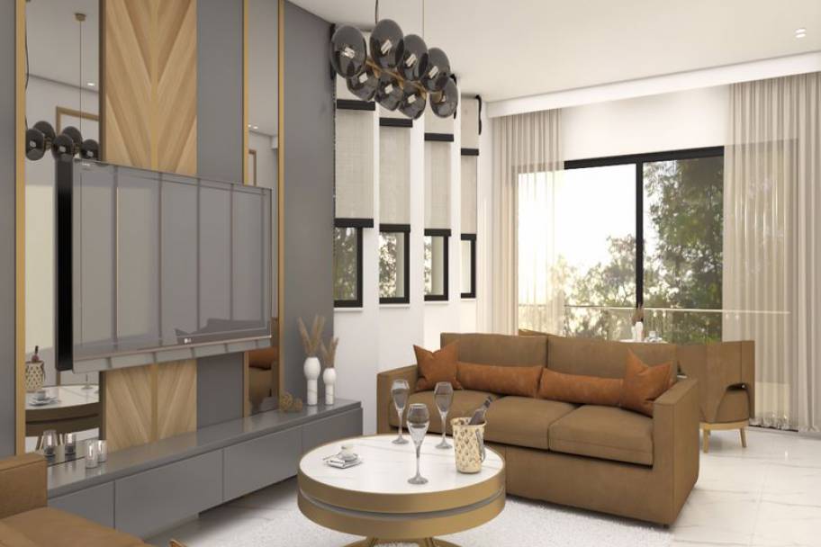 Аланиядағы Жерорта теңізіне қарайтын кең пәтерлер мен дуплекстер, бірден көшіп кіруге дайын