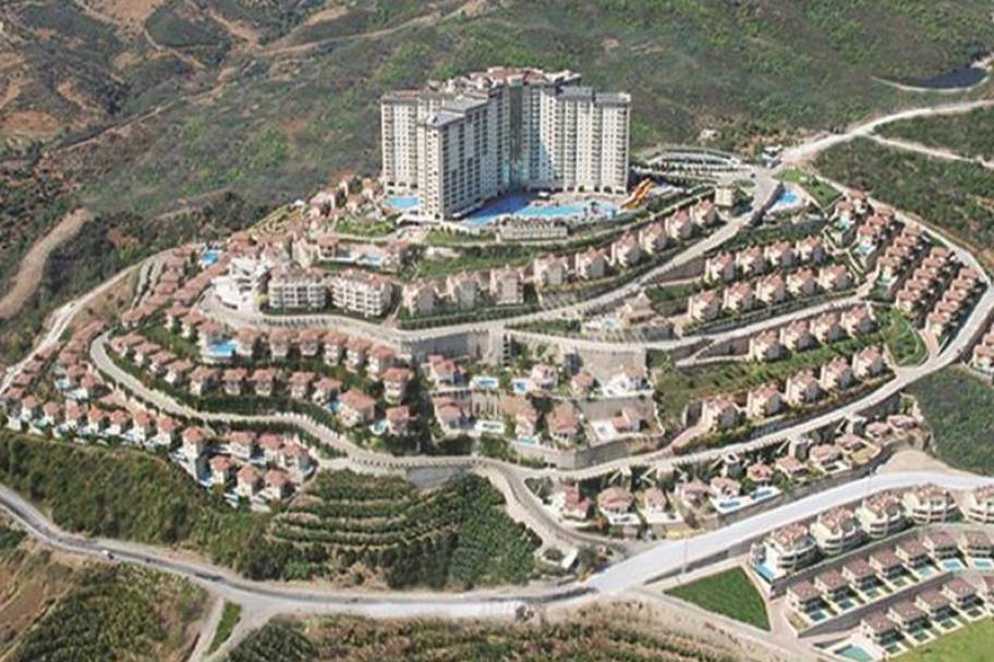 阿兰亚Kargicak区Gold City五星级全家具海景住宅出租