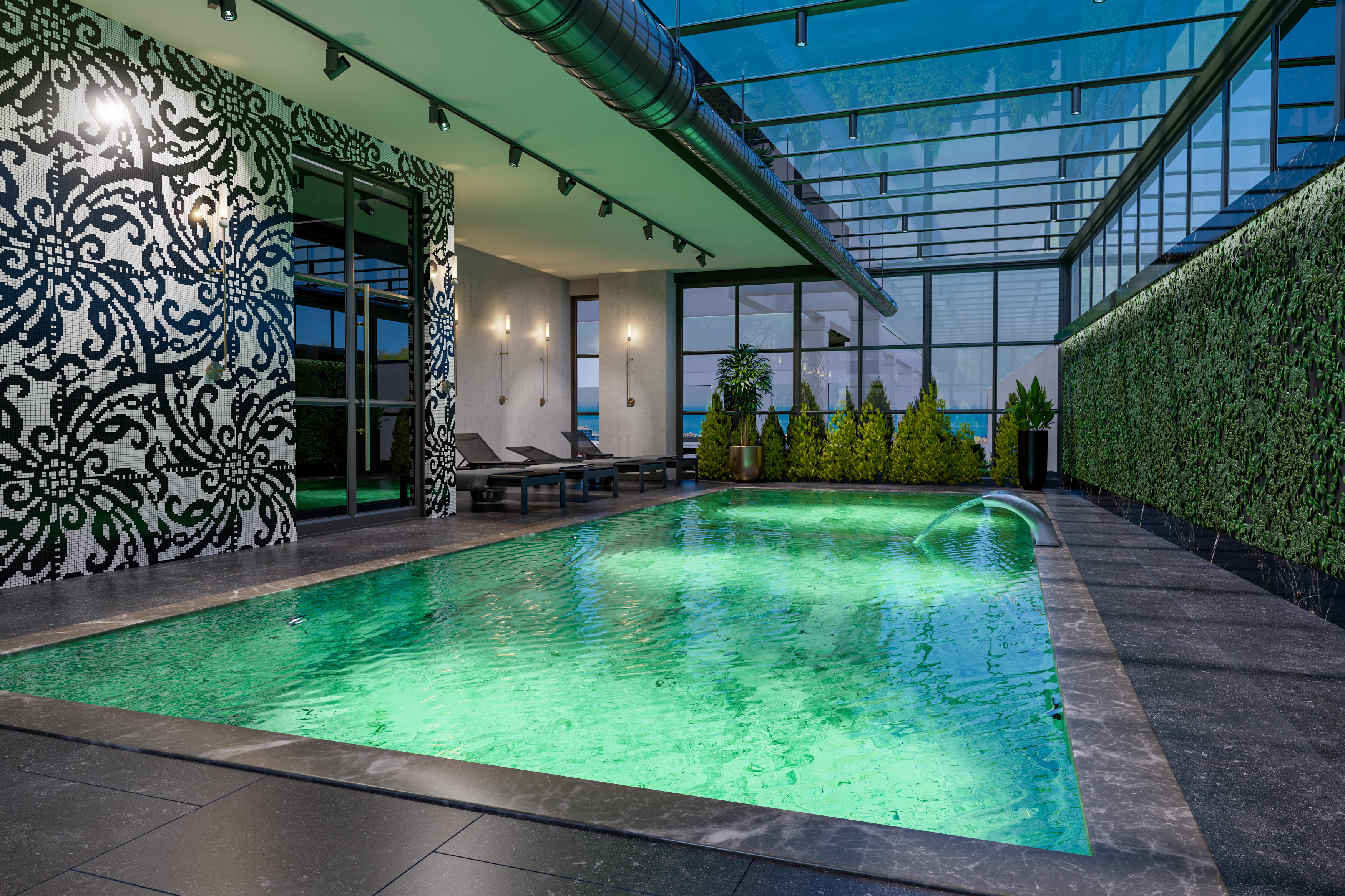 阿拉尼亚市中心豪华寓所：精选公寓与复式住宅