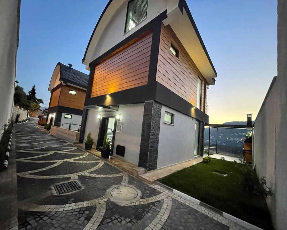 阿兰亚Bektaş半山海景别墅：坐拥地中海全景与私人泳池的尊贵府邸