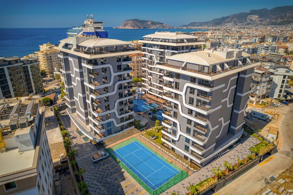 托斯穆尔奢华海景居所：阿兰亚高端公寓与复式