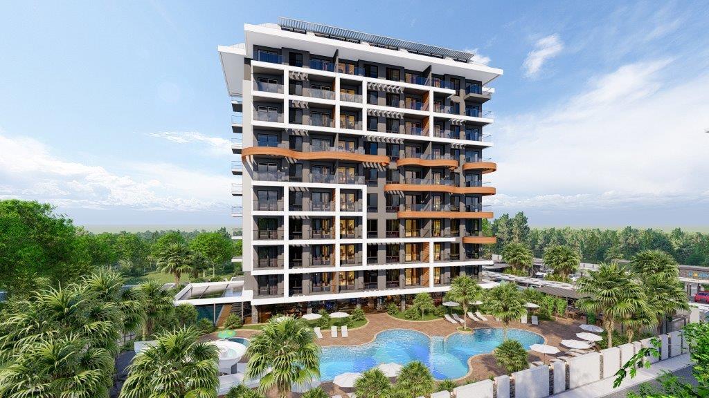 Exclusieve Nieuwbouw Appartementen en Duplexen met Resortfaciliteiten in Avsallar, Alanya
