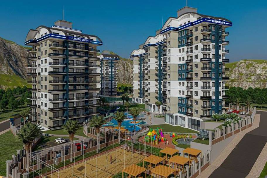 Resortlivsstil i Avsallar: Nøgleklare Lejligheder & Duplekser