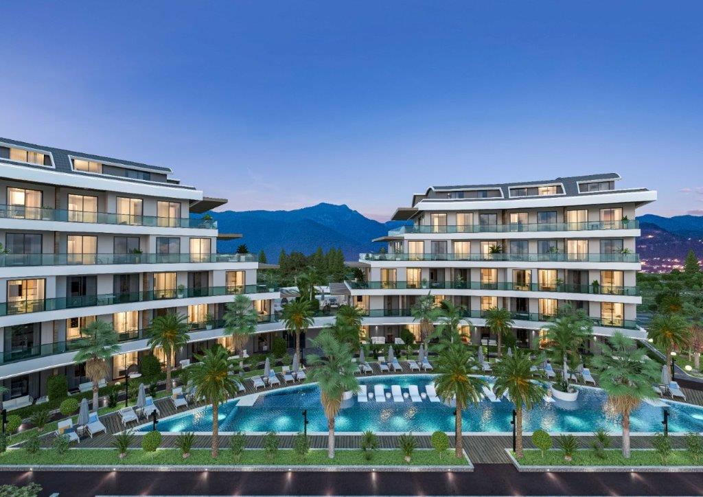 Refined Apartments and Duplexes in Oba: A New Vision for Alanya Living