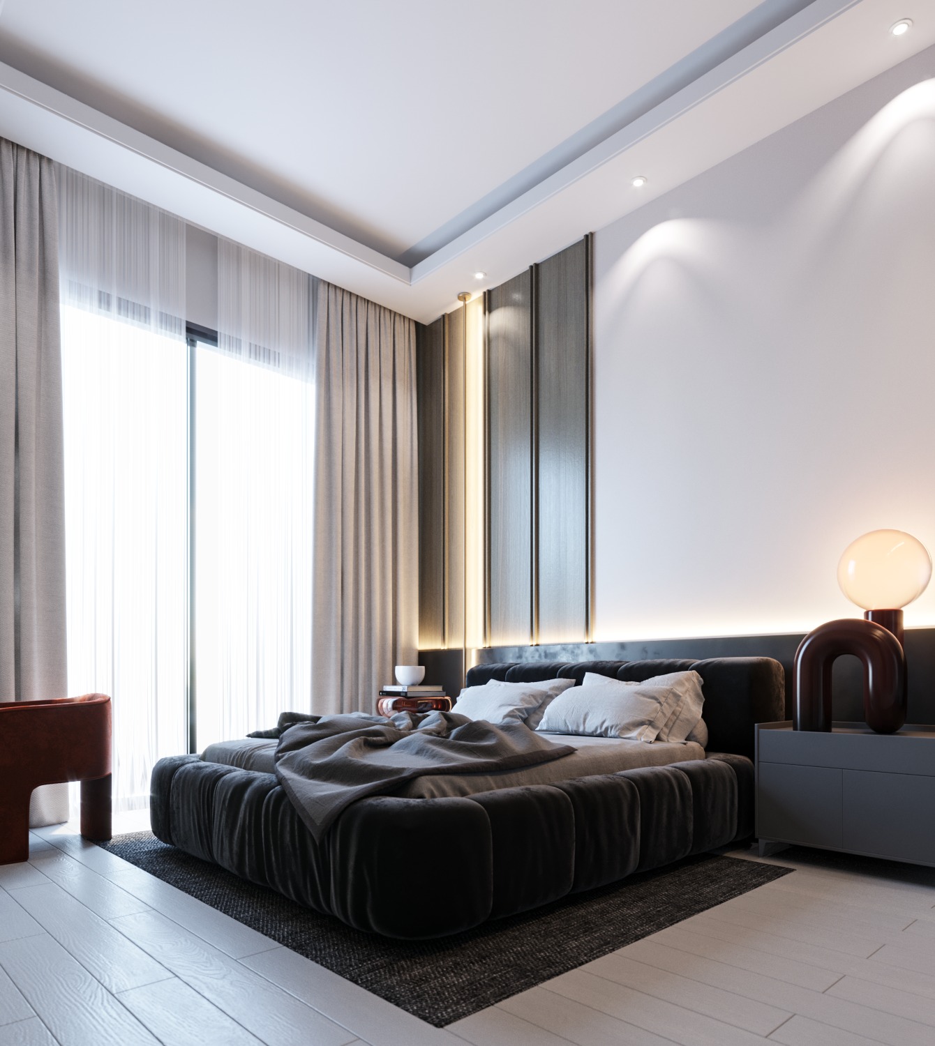 Eksklusive hageleiligheter og dupleks i Oba, Alanya