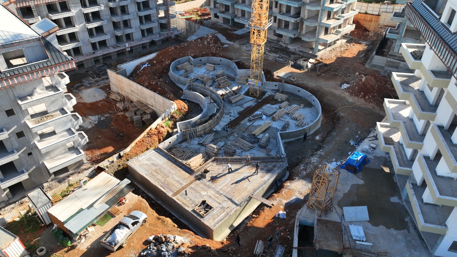 Eksklusive resort-lejligheder til salg i hjertet af Oba, Alanya