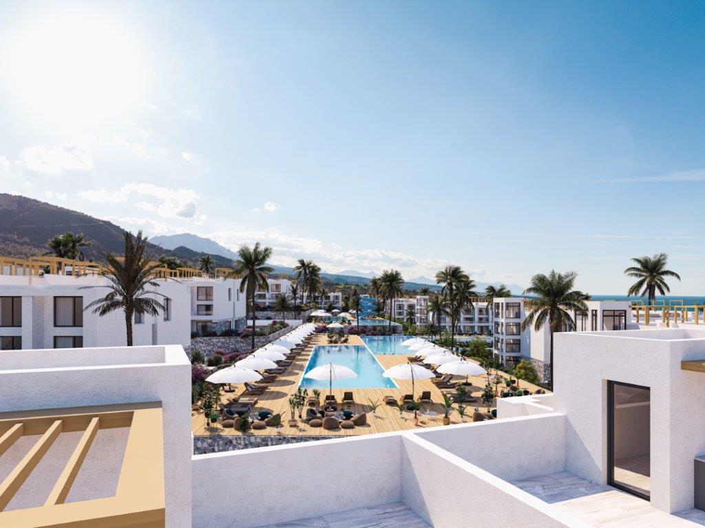 Eksklusiv kystoase på Kypros: Luksusleilighet med resortfasiliteter