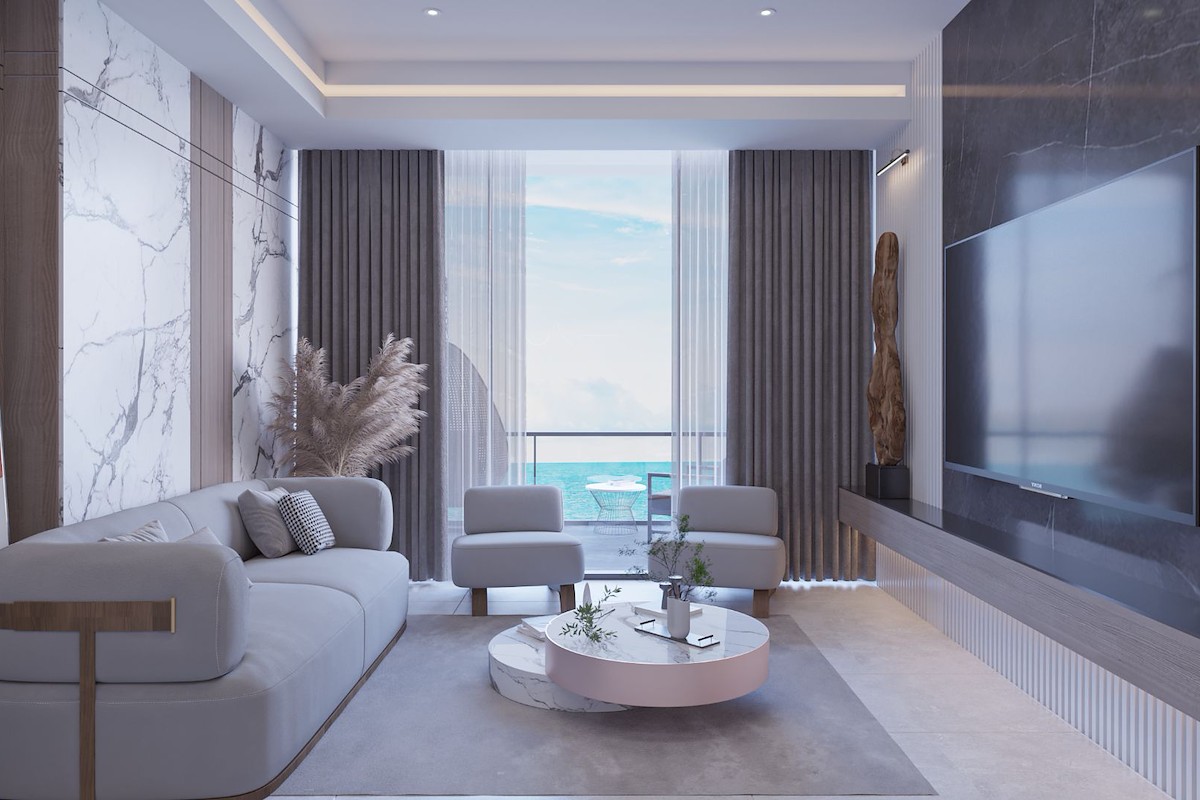 塞浦路斯长滩海景豪华公寓：尊享度假生活与优越投资