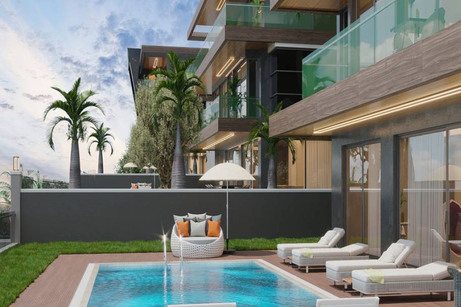 阿拉尼亚Tepe区尊享海景别墅系列：奢华生活与卓越投资