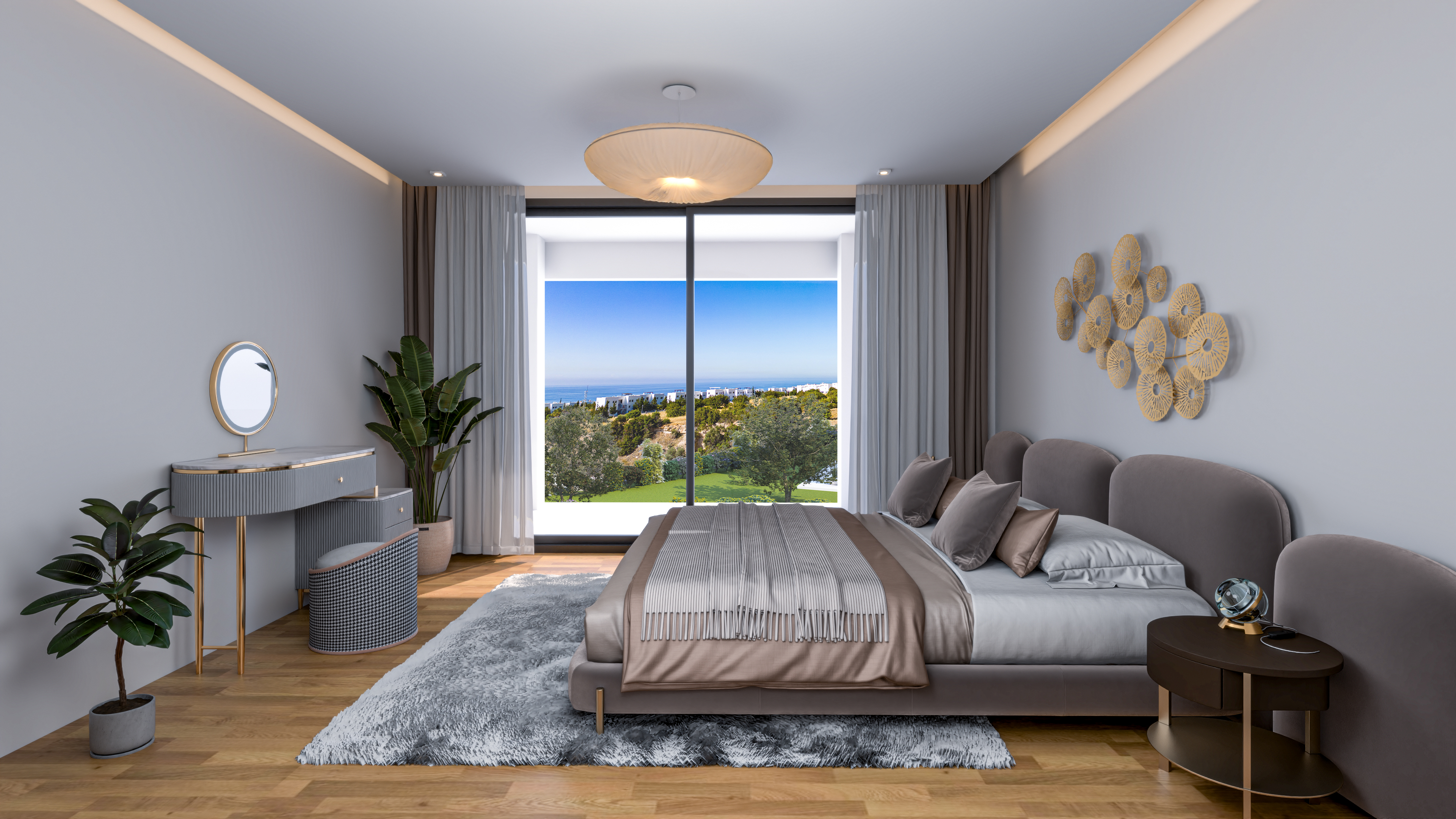 Eksklusiv kystoase på Kypros: Luksusleilighet med resortfasiliteter