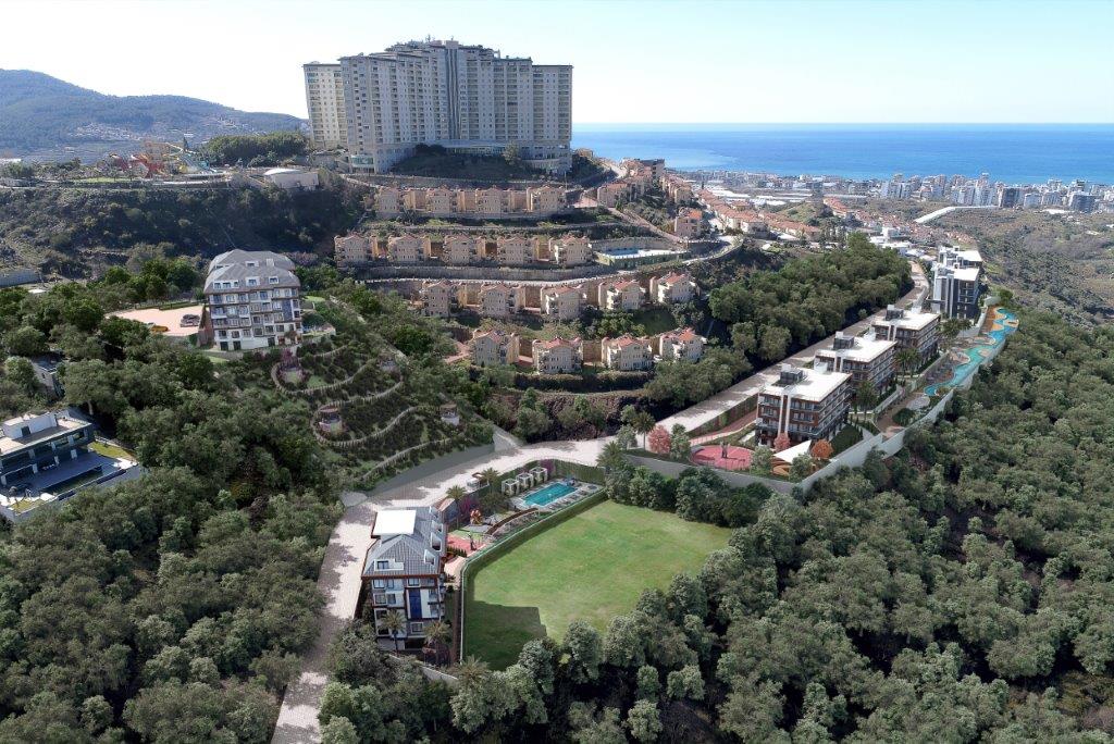 Panoramisch Zeezicht: Luxe Appartementen en Duplexen in Kargicak