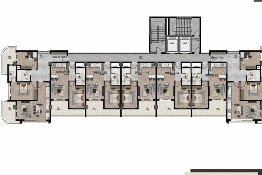 梅尔辛海滨豪华复式住宅：尽享地中海非凡生活