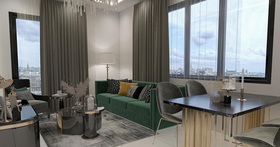 阿夫萨拉尔顶级现房公寓：一步之遥，邂逅地中海蔚蓝生活