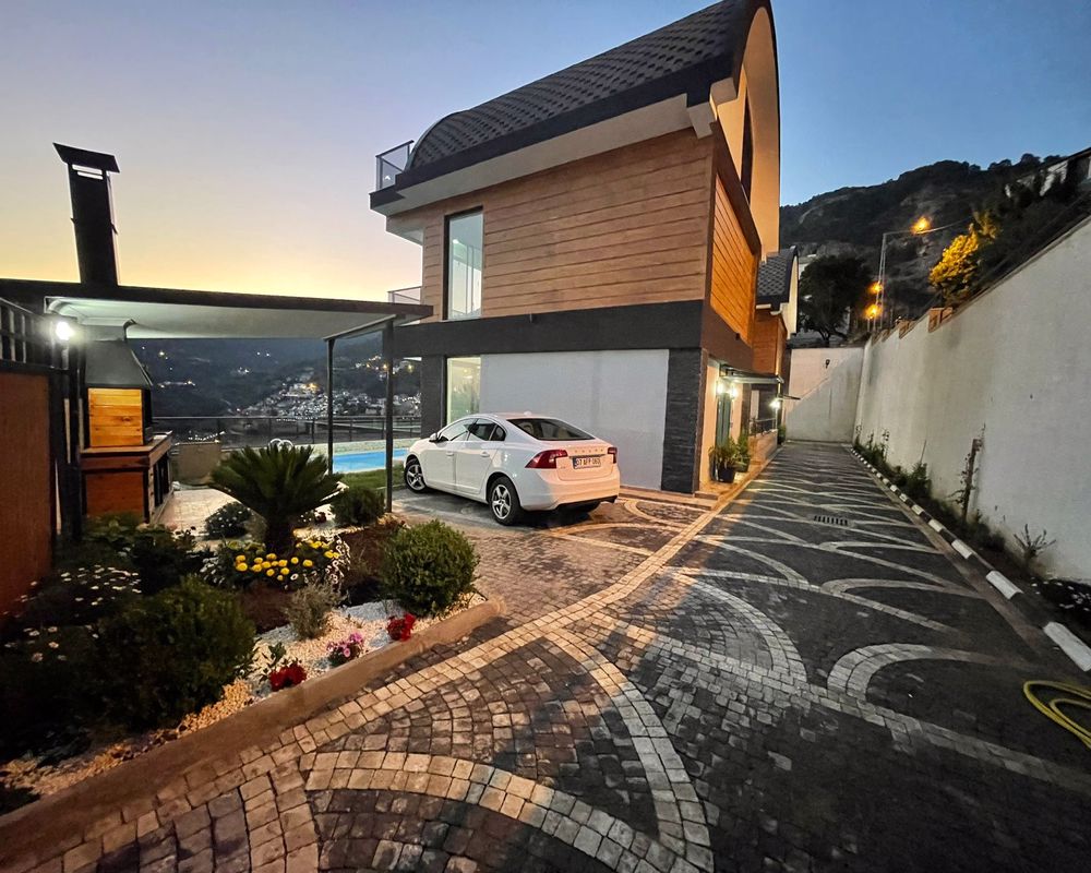 阿兰亚Bektaş半山海景别墅：坐拥地中海全景与私人泳池的尊贵府邸