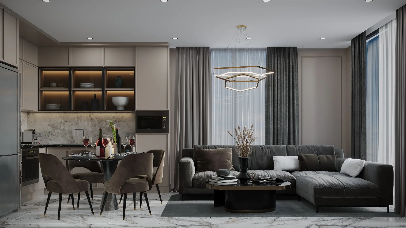 Moderne Oase: Luksuriøse Leiligheter og Duplexer i Oba