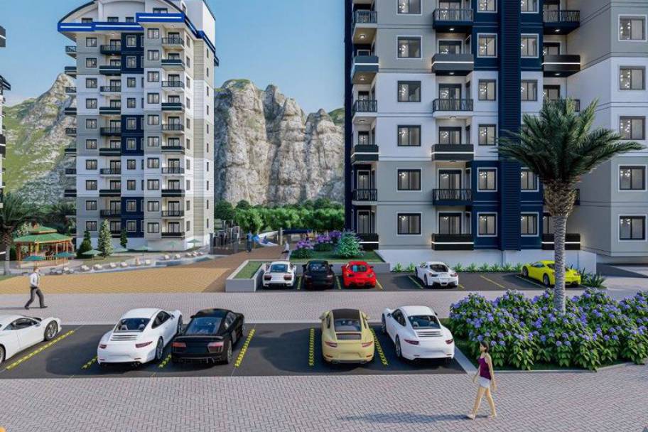 Resortlivsstil i Avsallar: Nøgleklare Lejligheder & Duplekser