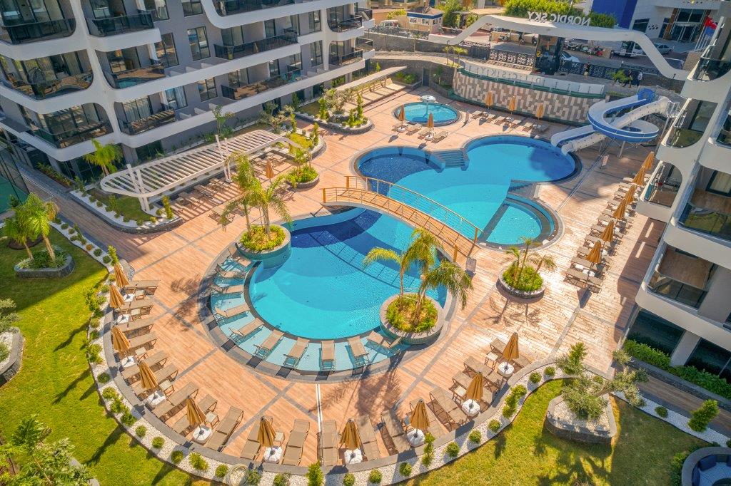 托斯穆尔奢华海景居所：阿兰亚高端公寓与复式