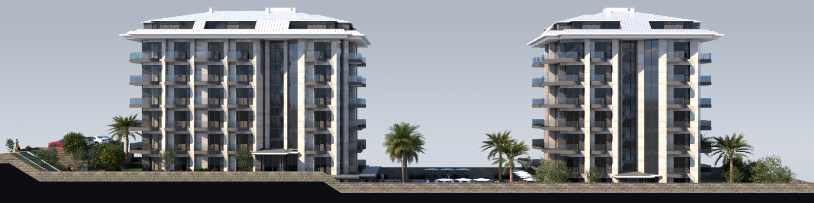 Махмутлар жағалауында жаңа дәуір: Теңіз жағасындағы эксклюзивті пәтерлер мен дуплекстер