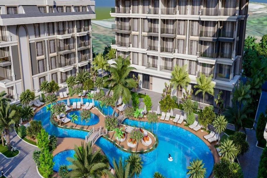 欧巴奢华新居：公寓复式，定义滨海生活新高度