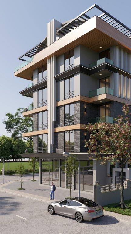 Аланияның Оба ауданындағы теңіз көріністі пәтерлер, дуплекстер және коммерциялық орындар