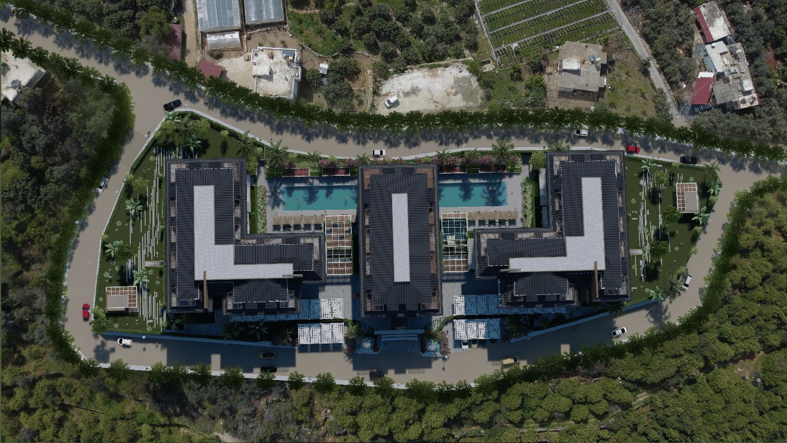 Moderne Oase: Luksuriøse Leiligheter og Duplexer i Oba