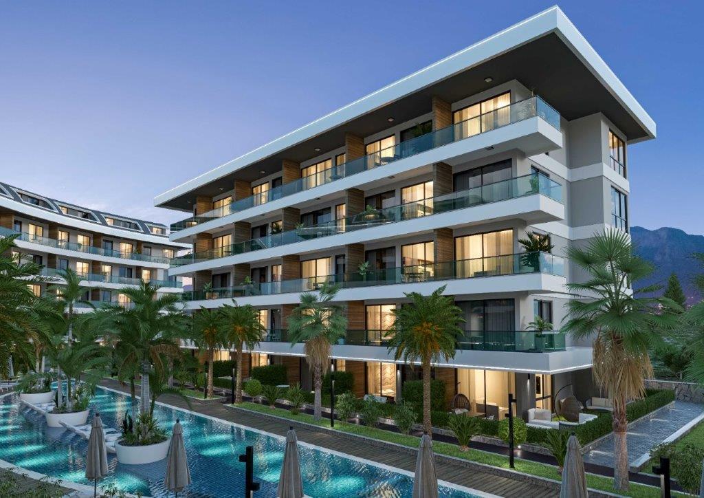 Elegante Apartments und Maisonettes in Oba: Eine neue Vision des Wohnens in Alanya