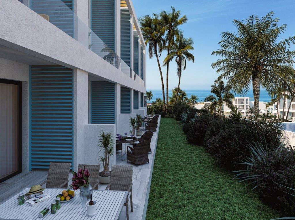 Eksklusiv kystoase på Kypros: Luksusleilighet med resortfasiliteter