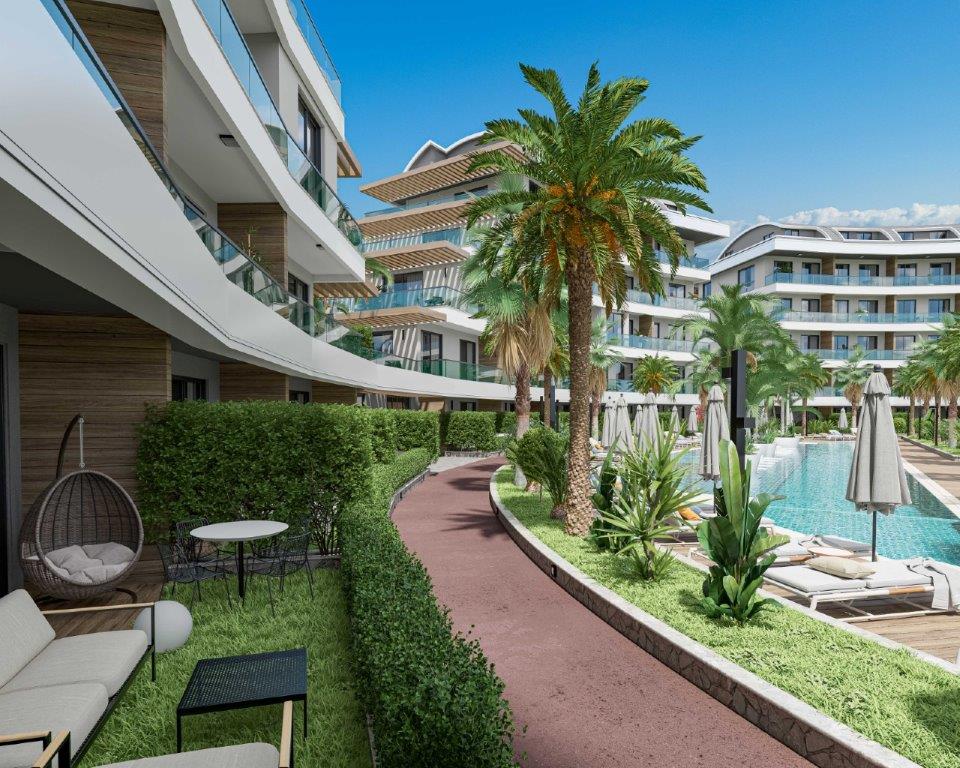 Elegante Apartments und Maisonettes in Oba: Eine neue Vision des Wohnens in Alanya