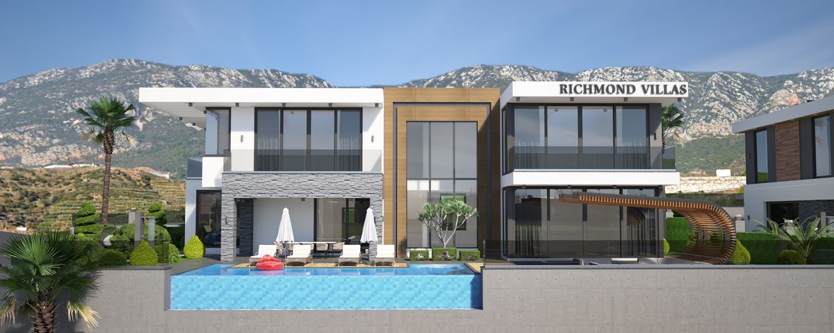 Villas de Luxe à Kargıcak : Vues Panoramiques, Piscines Privées