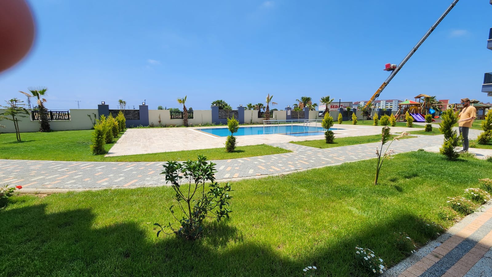 Fridfulla Kustnära Bostäder i Demirtaş, Några Steg från Medelhavet