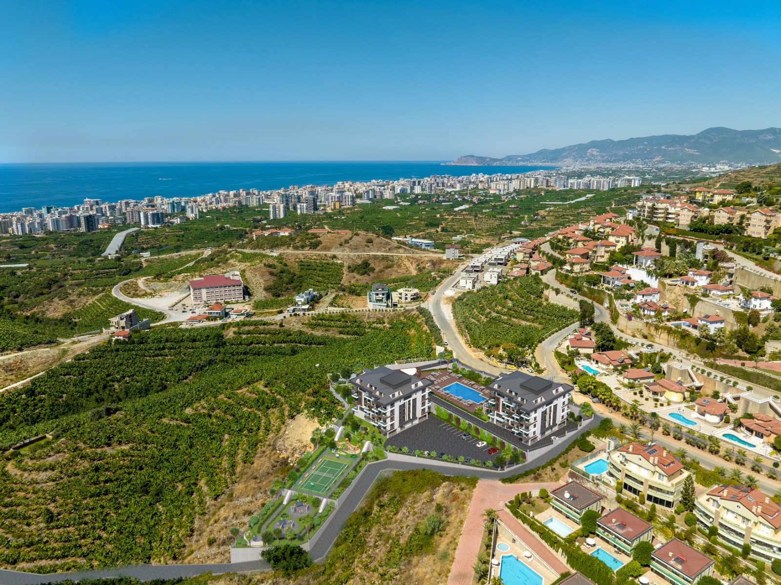 Luxe Appartementen & Duplexen met Zeezicht in Kargicak