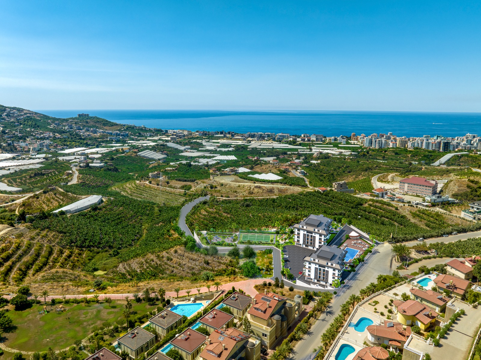 Luxe Appartementen & Duplexen met Zeezicht in Kargicak