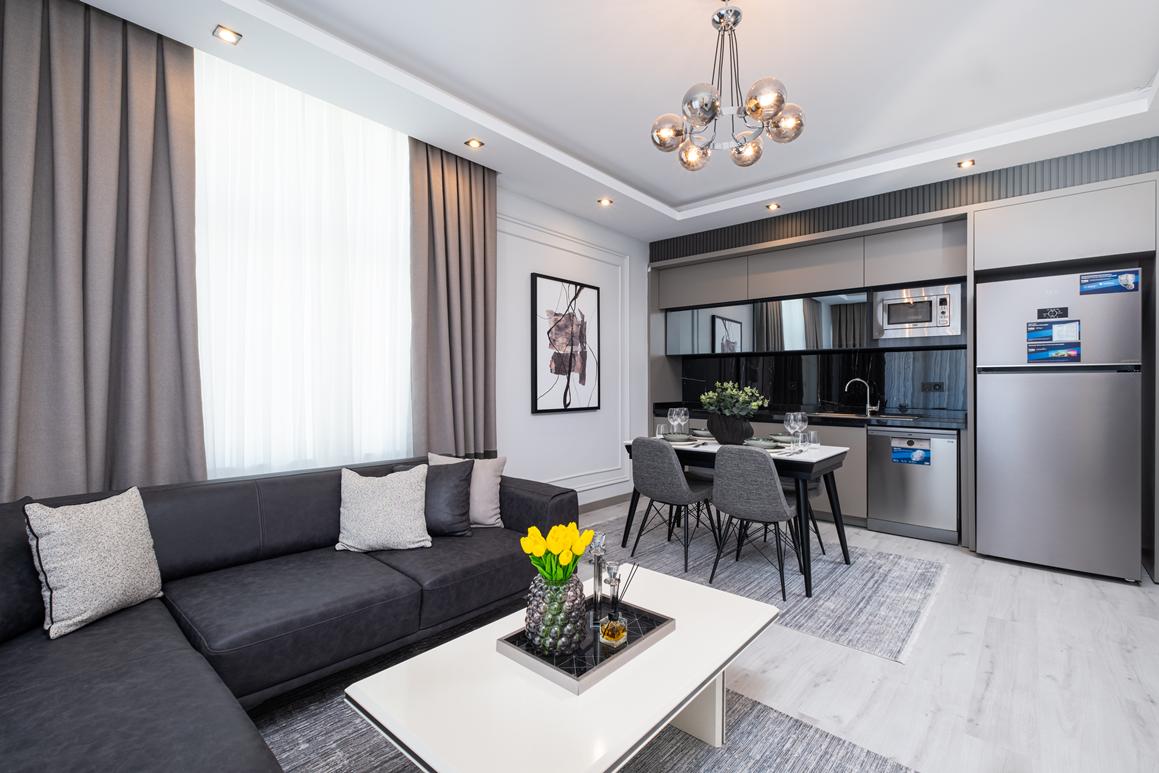 Nouveaux Appartements et Duplex à Mahmutlar avec Prestations Complètes