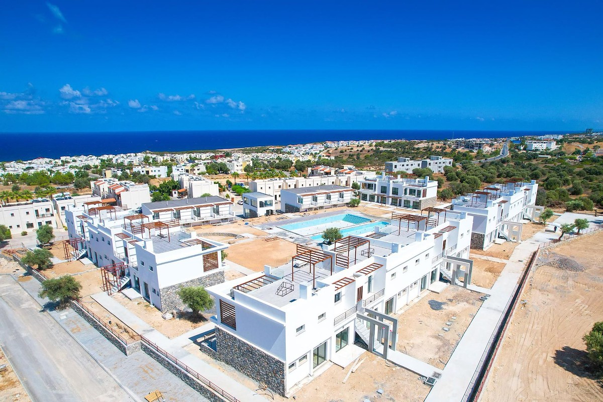 Maisemallinen Esentepen huoneisto: Putiikkiasunto Kyproksen rannikolla