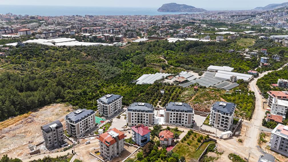 Et fristed for moderne livsstil: Nye eksklusive leiligheter og duplekser i Oba, Alanya