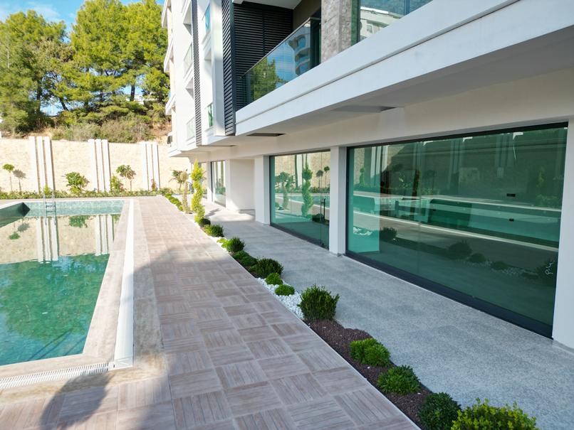 Innflytningsklare leiligheter og duplekser med havutsikt i Avsallar, Alanya