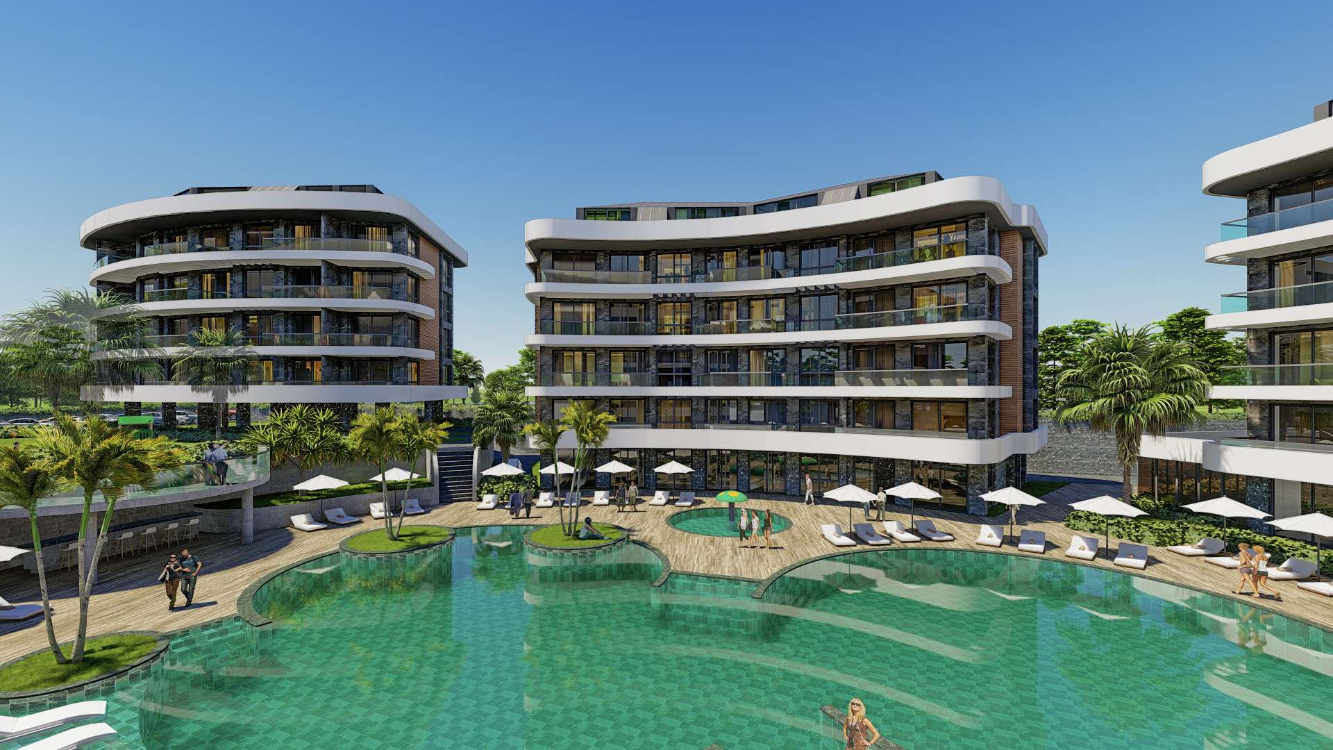 Een Exclusief Toevluchtsoord in Oba: Luxe Appartementen en Duplexwoningen in Alanya