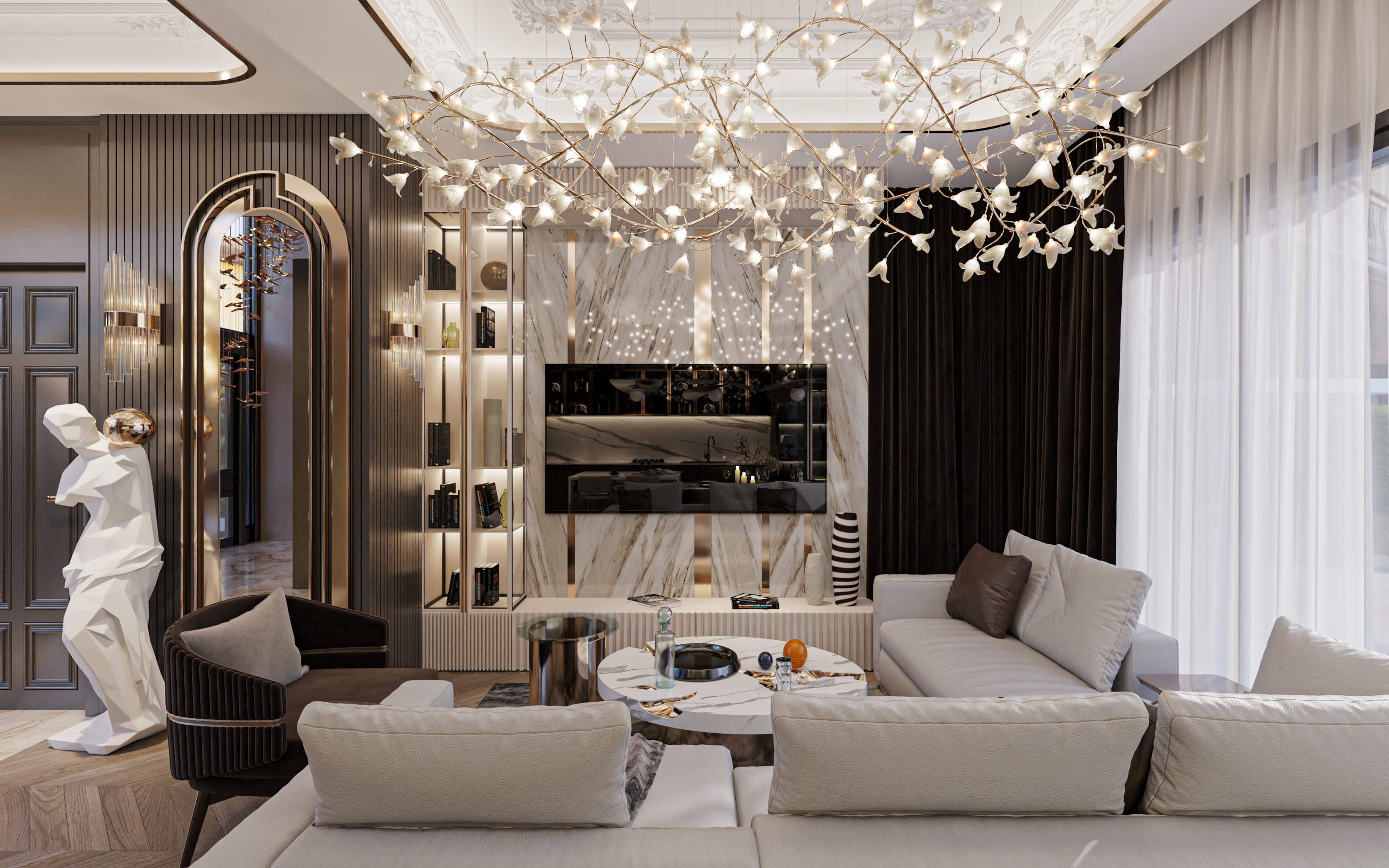 奥巴豪华私人别墅：尊享无边泳池与智能生活