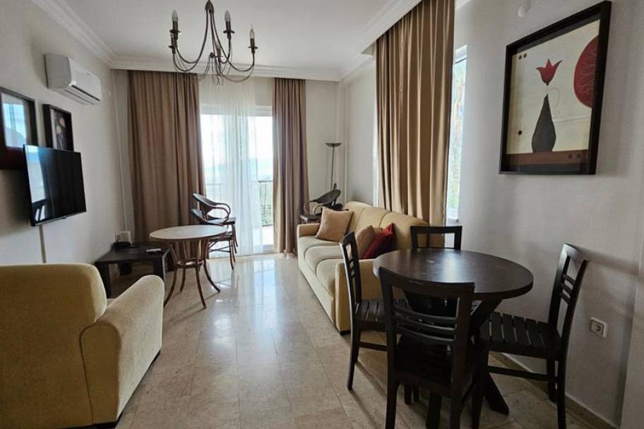 阿兰亚Kargicak区Gold City五星级全家具海景住宅出租