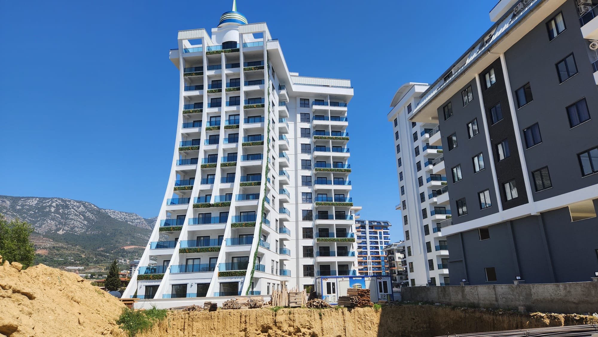 Елітна колекція нових квартир та дуплексів у Махмутларі, Аланія