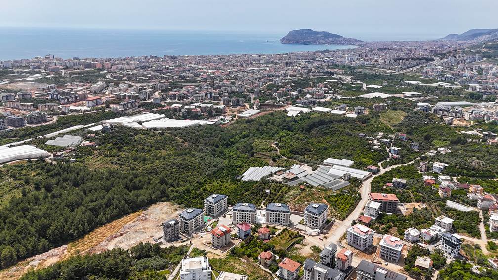Et fristed for moderne livsstil: Nye eksklusive leiligheter og duplekser i Oba, Alanya